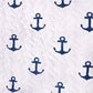 Bedroom > Quilts & Blankets - 2 Piece Nautical Stripped/Anchors Reversible Microfiber Quilt Set Navy, Twin