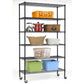 Accents > Shelving Units - Heavy Duty 6-Shelf Adjustable Metal Shelving Rack With Casters