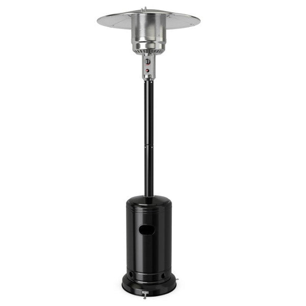 Outdoor > Outdoor Decor > Fire Pits - Portable Wheeled Patio Propane Standing LP Gas Heater