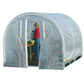 Outdoor > Gardening > Greenhouses - Polytunnel Hoop House Style Greenhouse (8' X 8')