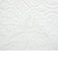 Bedroom > Quilts & Blankets - Queen Size OverSized 100% Cotton Chenille 3 PCS Coverlet Bedspread Set In White