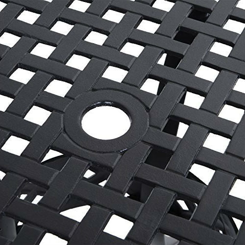 Outdoor Table with Umbrella Hole