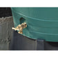 Outdoor > Gardening > Rain Barrels - Green 50-Gallon Rain Barrel In UV Resistant Plastic W/ Brass Spigot