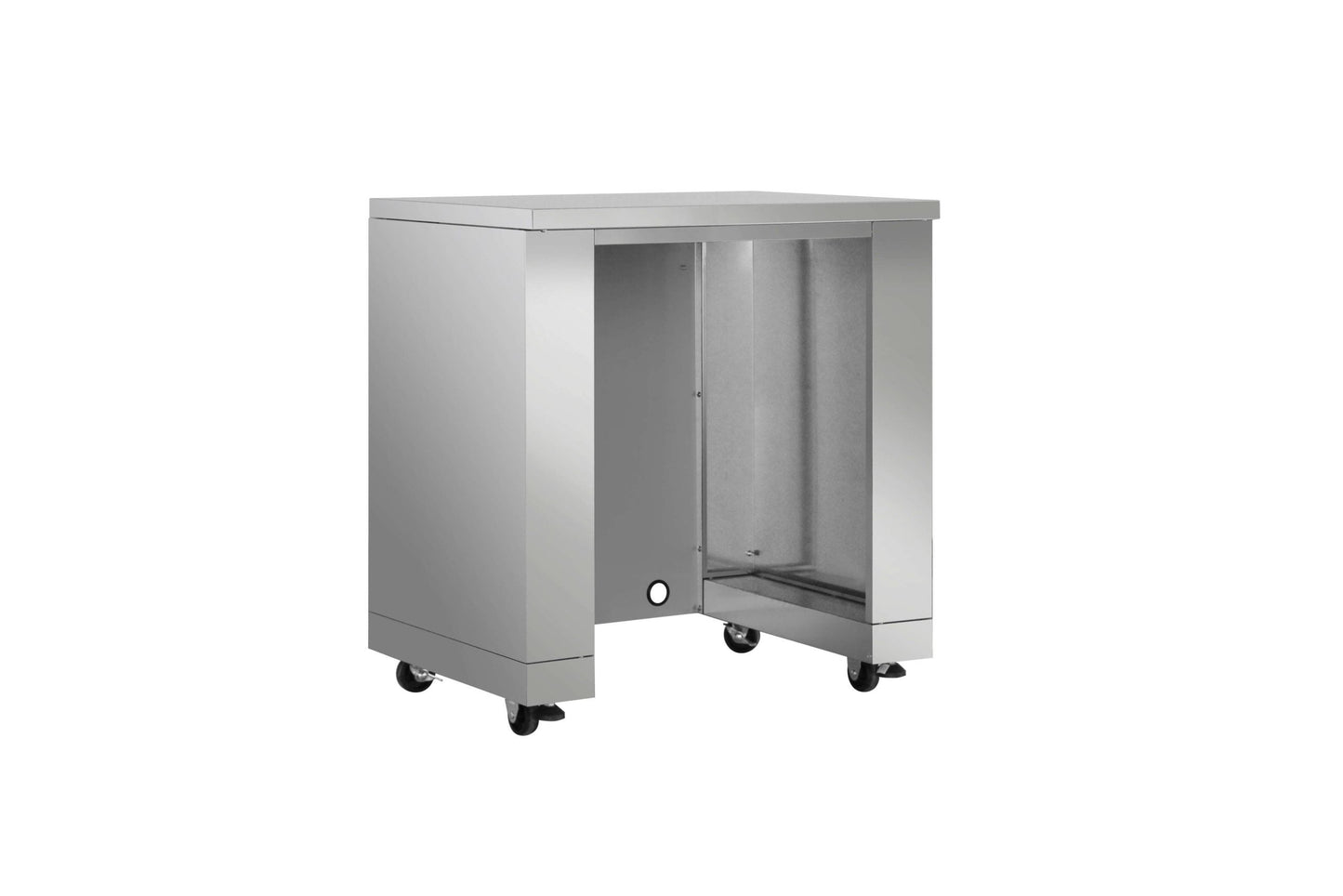 Thor Outdoor Kitchen Refrigerator Cabinet in Stainless Steel