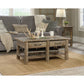 Living Room > Coffee Tables - FarmHome Cedar Lodge 2 Drawer & 2 Faux Drawers Coffee Table