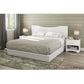 Bedroom > Bed Frames > Platform Beds - King Size Modern Platform Bed With Storage Drawers In White Finish