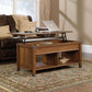 Living Room > Coffee Tables - Lift-Top Coffee Table In Washington Cherry Finish