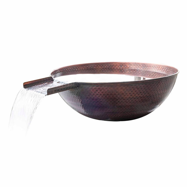 27 Sedona Hammered Copper Water Bowl