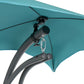 Outdoor > Outdoor Furniture > Porch Swings And Gliders - Teal Single Person Sturdy Modern Chaise Lounger Hammock Chair Porch Swing