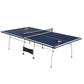 Accents - Official Tournament Grade Blue Foldable Indoor Table Tennis Table With Paddles And Balls