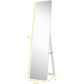 Accents > Mirrors - Modern Freestanding Full Length Floor Mirror With Stand Or Wall Mounted