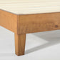 Bedroom > Bed Frames > Platform Beds - Twin Size Modern Solid Wood Platform Bed Frame In Natural
