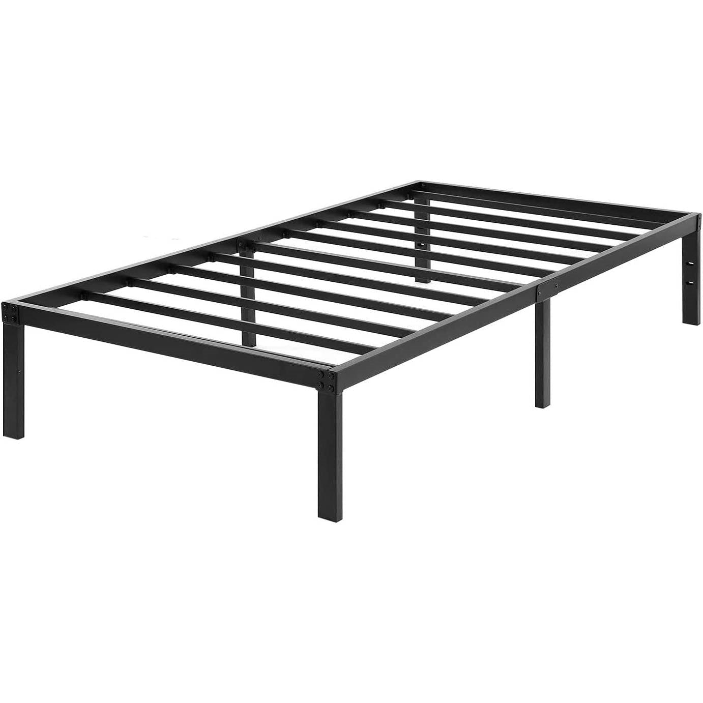 Bedroom > Bed Frames > Platform Beds - Twin XL 16-inch Heavy Duty Metal Bed Frame With 3,000 Lbs Weight Capacity