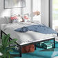 Bedroom > Bed Frames > Platform Beds - King Metal Platform Bed Frame With Rounded Legs 700 Lbs Weight Capacity