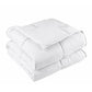 Bedroom > Comforters And Sets - King/Cal King Traditional Microfiber Reversible 3 Piece Comforter Set In White