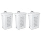 Bathroom > Laundry Hampers - Set Of 3 Laundry Hamper Dirty Clothes Baskets With Lids With Roller Wheels