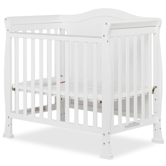 Bedroom > Baby & Kids - Solid Pine Wood 3-in-1 Convertible Baby Crib Daybed Toddler Bed In White Finish