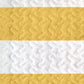 Bedroom > Quilts & Blankets - Full/Queen 3 Piece Striped Anchors Reversible Microfiber Quilt Set Yellow