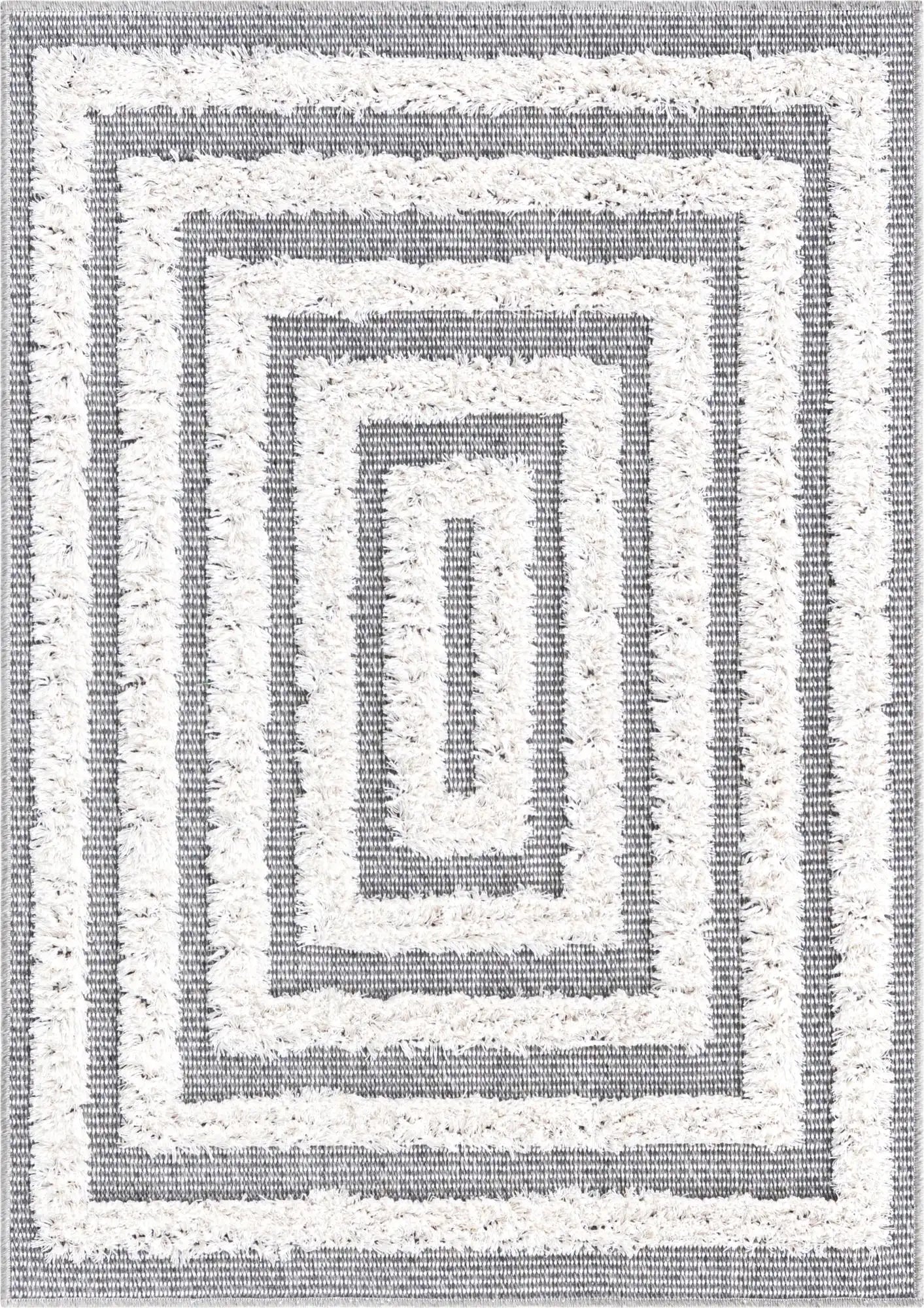 Anthracite Gray Sabrina Soto Casa Rectangle Rug