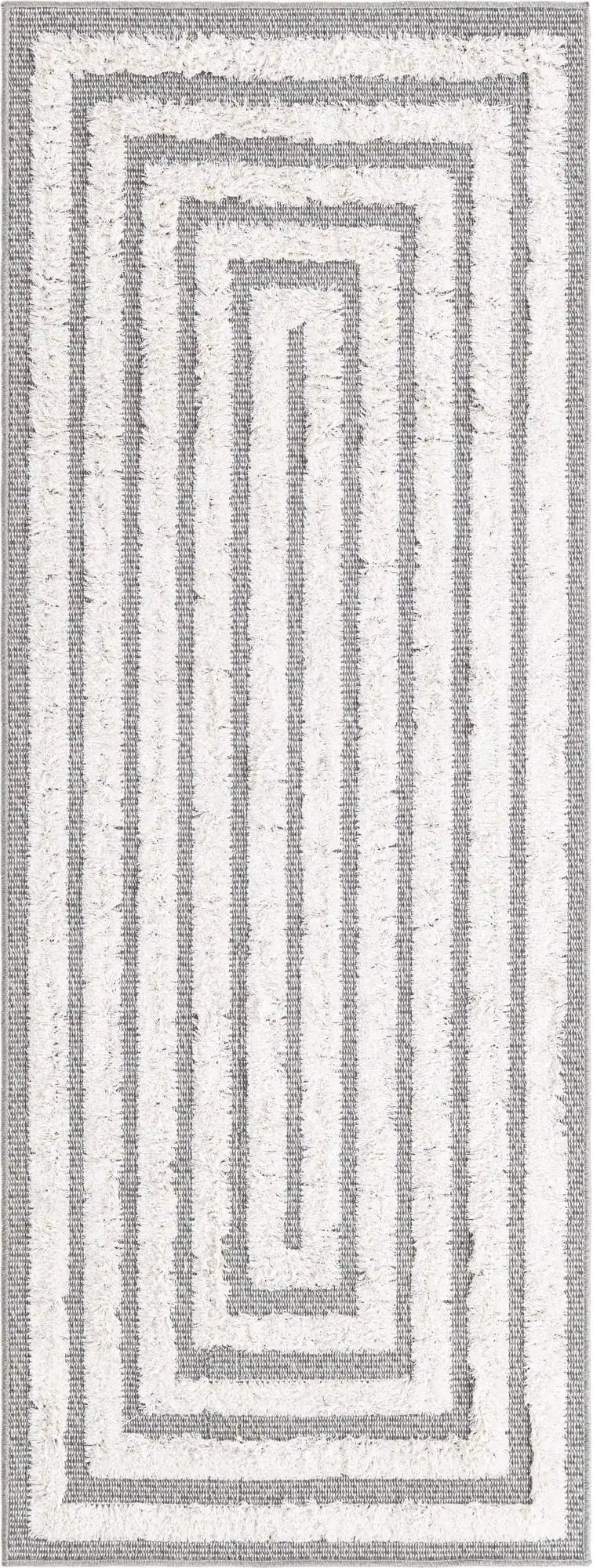 Anthracite Gray Sabrina Soto Casa Runner Rug