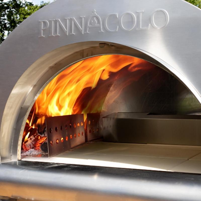 Pinnacolo Ibrido (Hybrid) Gas/Wood Oven with Accessories-Novel Home