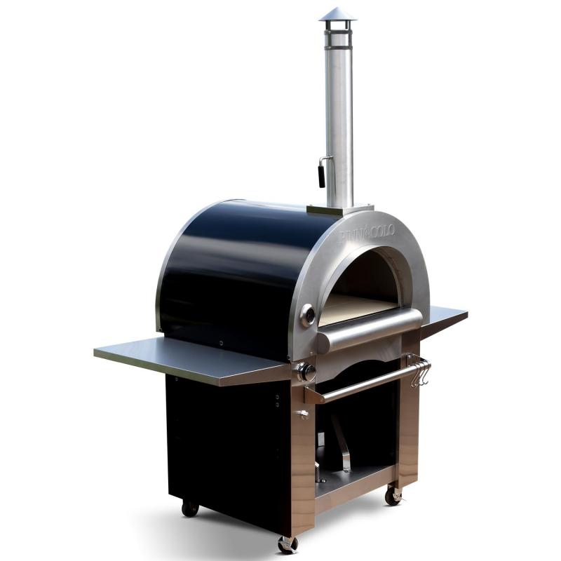 Pinnacolo Ibrido (Hybrid) Gas/Wood Oven with Accessories-Novel Home
