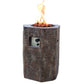 Basalt Column Fire Pit-Novel Home