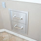 Outdoor Kitchen Stainless Steel Double Drawer-Novel Home