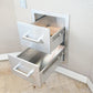 Outdoor Kitchen Stainless Steel Double Drawer-Novel Home