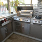 Outdoor Kitchen Stainless Steel Two Drawer - One Door Combo-Novel Home