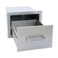 Outdoor Kitchen Stainless Steel Single Drawer-Novel Home