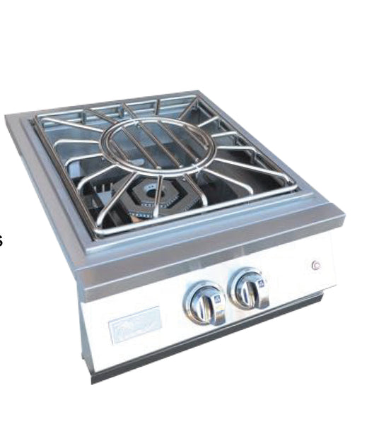 Professional Built-in Power Burner with Led Lights and Removable Grate for Wok-Novel Home