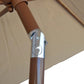 9' Outdoor Kitchen Umbrella Hand Crank and Tilt-Novel Home