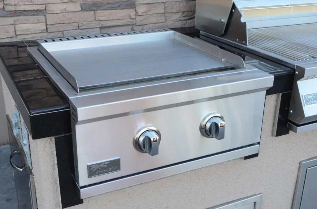 Built-In 22 Inch Griddle Teppanyaki Gas Grill-Novel Home