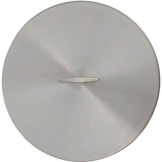 17" Stainless Steel Round Cover-Novel Home