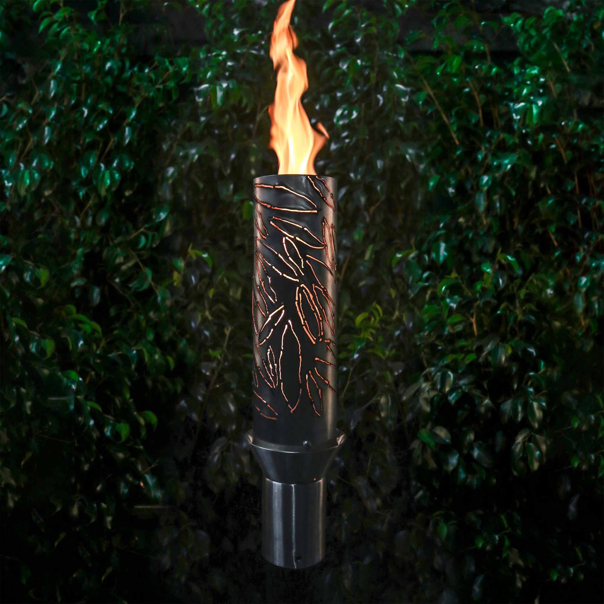 Tropical Torch with TOP-LITE Torch Base - Stainless Steel-Novel Home