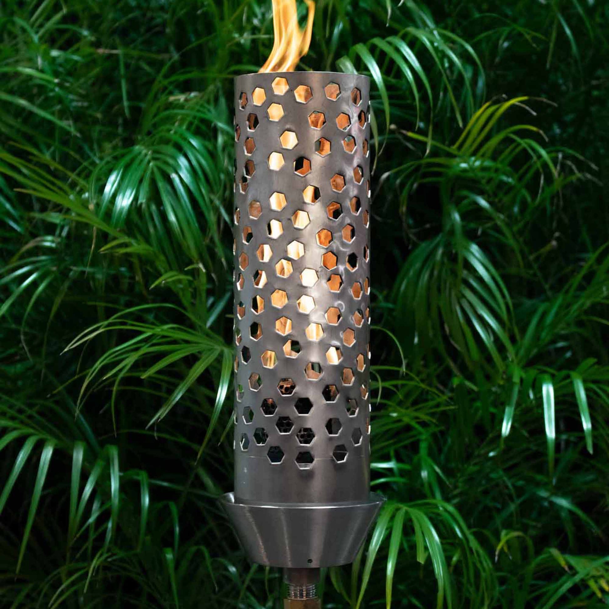 Honeycomb Original TOP Torch & Post Complete Kit - Stainless Steel - Natural Gas-Novel Home