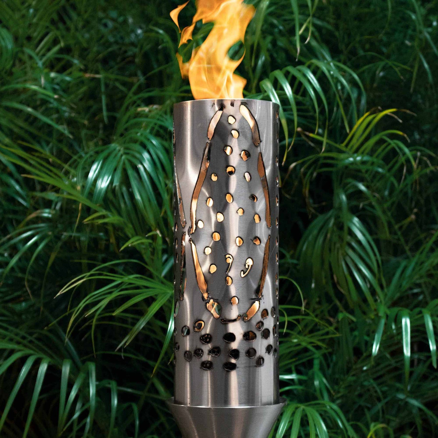 Coral Torch with Original TOP Torch Base - Stainless Steel-Novel Home