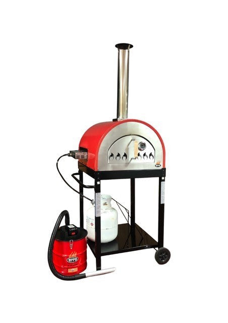 25" Hybrid Wood/Gas-Fired Oven/Pizza Oven-Novel Home