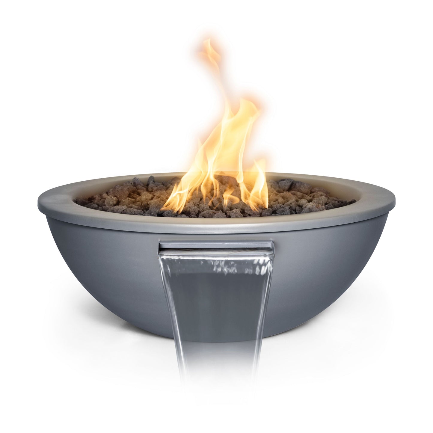 27" Sedona Powder Coated Fire and Water Bowl