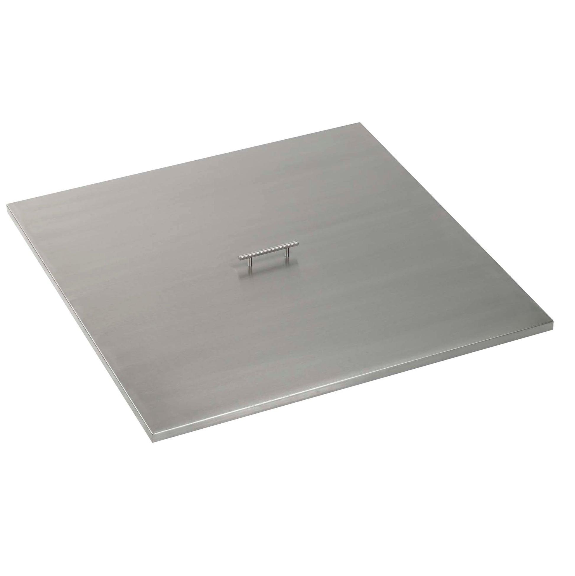 16" Stainless Steel Square Fire Pit Cover-Novel Home